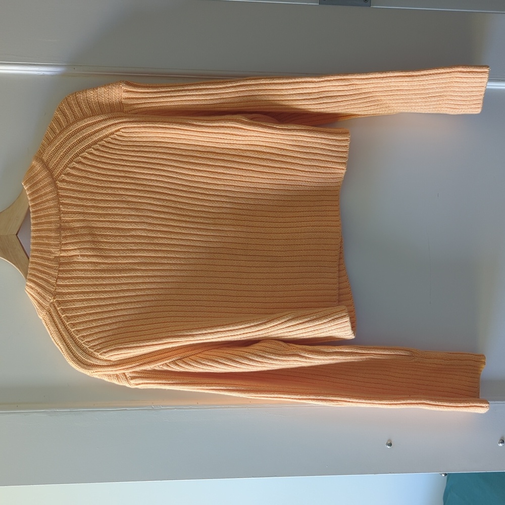 H&M Orange Ribbed Sweater - Picture 3 of 3